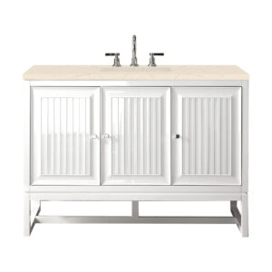 Athens 48" Single Vanity, Glossy White