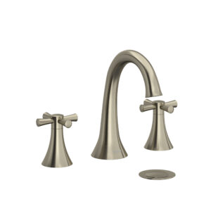 Riobel Edge™ Widespread Lavatory Faucet In Brushed Nickel