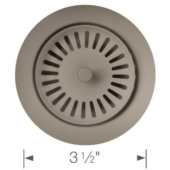 Blanco Color-Coordinated Metal Disposal Flange - Truffle - Image 4
