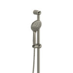 Riobel Handshower Set With 32" Slide Bar and 3-Function Handshower In Brushed Nickel