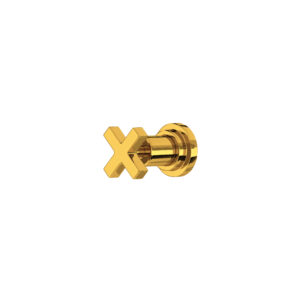 ROHL Lombardia® Trim For Volume Control And Diverter In Unlacquered Brass