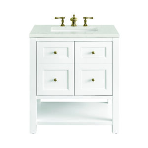 Breckenridge 30" Single Vanity, Bright White