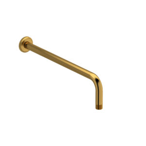 Riobel 16″ Wall Mount Shower Arm In Brushed Gold