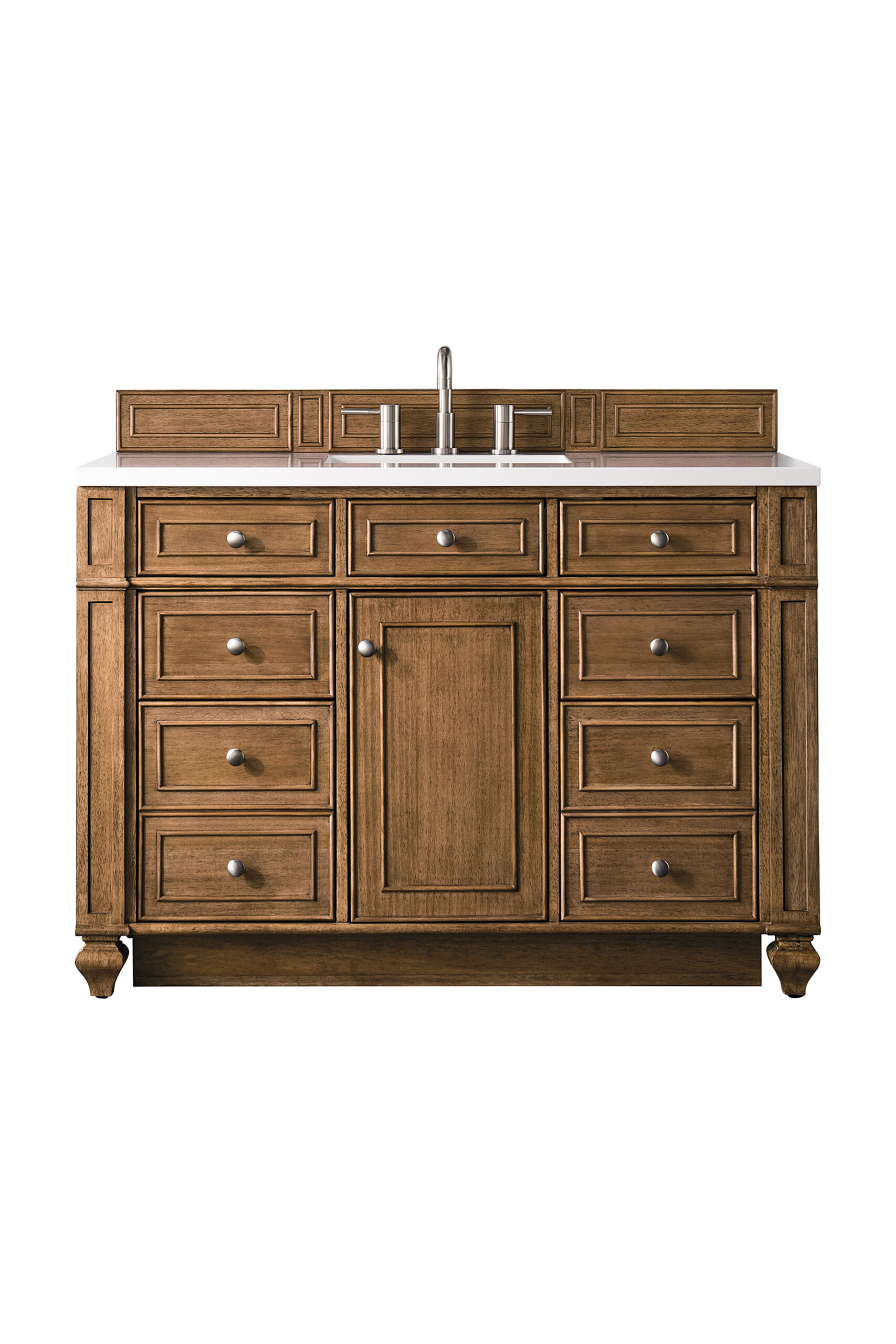 Bristol 48" Single Vanity, Saddle Brown