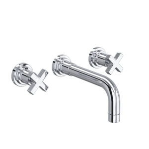 ROHL Lombardia® Wall Mount Lavatory Faucet Trim In Polished Chrome