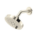Riobel 5" 6-Function Showerhead With Arm In Polished Nickel