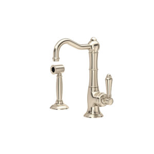 ROHL Acqui® Kitchen Faucet With Side Spray In Satin Nickel