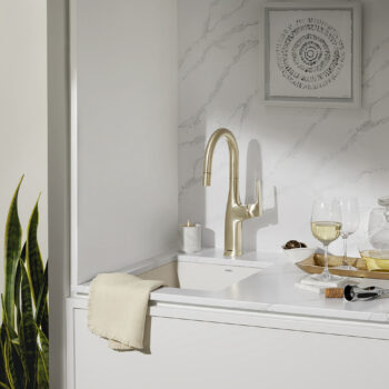 Blanco Precis SILGRANIT 13" Undermount Bar Sink - Soft White - Image 2