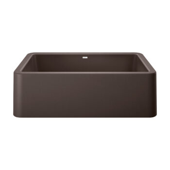 Blanco Ikon SILGRANIT 33" Single Bowl Apron-Front Farmhouse Sink - Café