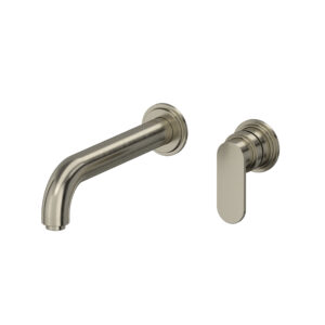 Riobel Arca™ Wall Mount 360° Lavatory Faucet Trim In Brushed Nickel