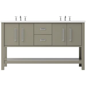 Vander 72″ Kiawah Double Bath Vanity In French Olive