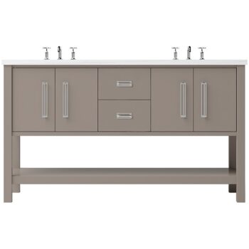 Vander 72" Kiawah Double Bath Vanity In Taos Taupe