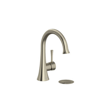 Riobel Edge™ Single Handle Lavatory Faucet In Brushed Nickel