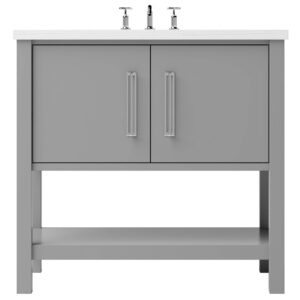 Vander 48″ Kiawah Single Bath Vanity In Platinum Gray