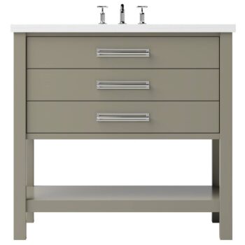 Vander 48" Kiawah Three-Drawer Single Bath Vanity In French Olive