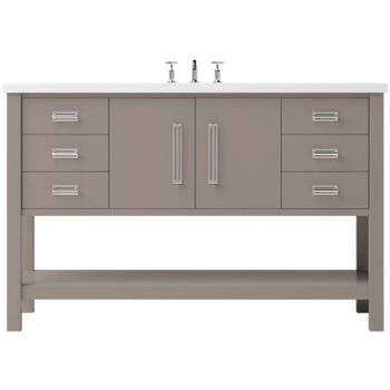 Vander 48" Kiawah Single Extra Wide Bath Vanity In Taos Taupe