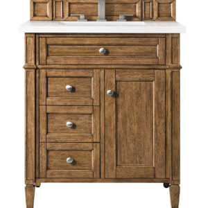 Brittany 30″ Single Vanity, Saddle Brown