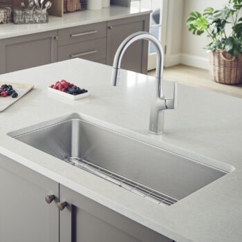 Blanco Formera 33" Super Single Undermount Stainless Steel Kitchen Sink - Image 3