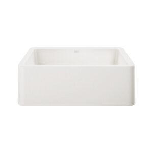 Blanco Ikon SILGRANIT 30″ Single Bowl Apron-Front Farmhouse Sink – White