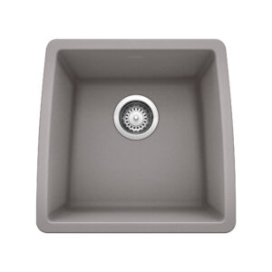 Blanco Performa SILGRANIT 17″ Undermount Bar Sink – Metallic Gray