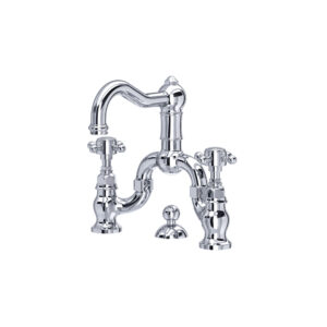ROHL Acqui® Bridge Lavatory Faucet In Polished Chrome