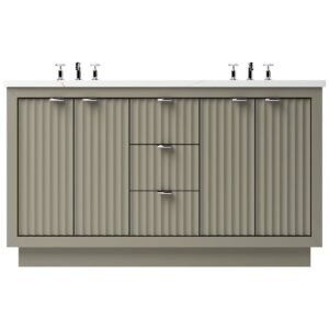 Vander 72″ LeCrieú Double Bath Vanity In French Olive