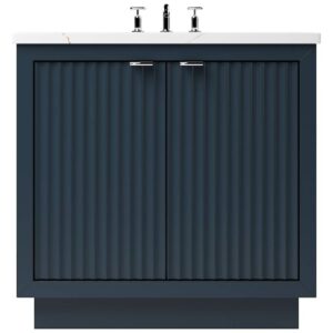 Vander 48″ LeCrieú Single Bath Vanity In Hague Blue