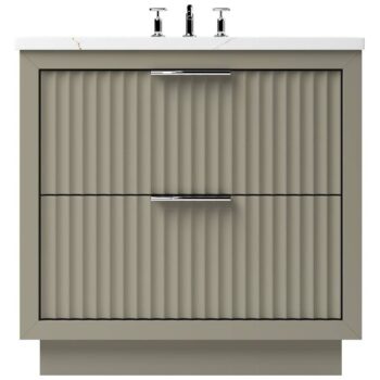 Vander 48" LeCrieú Two-Drawer Single Bath Vanity In French Olive