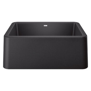 Blanco Ikon SILGRANIT 27" Single Bowl Apron-Front Farmhouse Sink - Anthracite