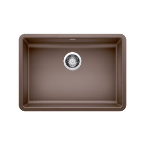 Blanco Precis SILGRANIT 25″ ADA Single Bowl Undermount Kitchen Sink – Café
