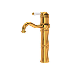 ROHL Acqui® Single Handle Tall Lavatory Faucet In Italian Brass