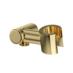 ROHL Handshower Outlet With Holder In Unlacquered Brass