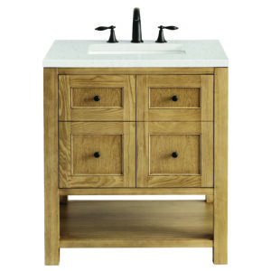 Breckenridge 30" Single Vanity, Light Natural Oak