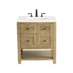 Breckenridge 30" Single Vanity, Light Natural Oak