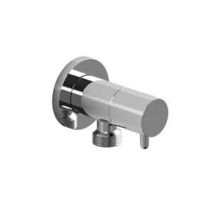Riobel Handshower Outlet With Integrated Volume Control In Chrome