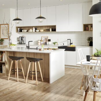 Blanco Vintera SILGRANIT 30" Single Bowl Apron-Front Farmhouse Sink - Coal Black - Image 7