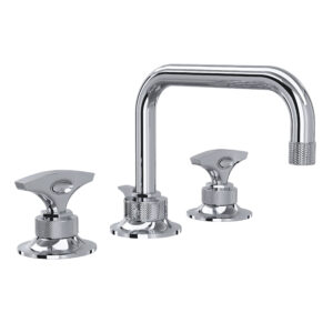 ROHL Graceline® Widespread Lavatory Faucet With U-Spout In Polished Chrome