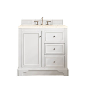 De Soto 36" Single Vanity, Bright White