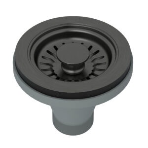 ROHL Basket Strainer In Black Stainless Steel