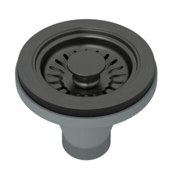 ROHL Basket Strainer In Black Stainless Steel