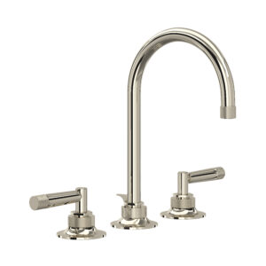 ROHL Graceline® Widespread Lavatory Faucet With C-Spout In Polished Nickel
