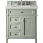 Brittany 30" Single Vanity, Sage Green