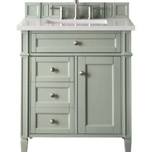 Brittany 30″ Single Vanity, Sage Green