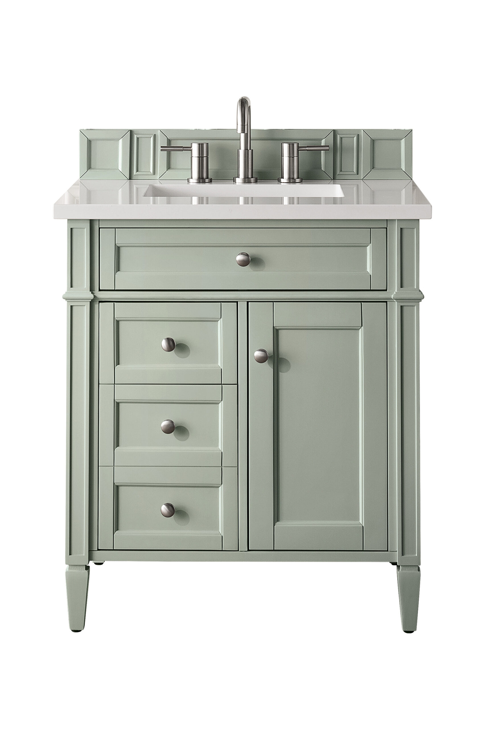 Brittany 30" Single Vanity, Sage Green