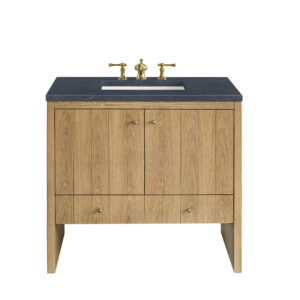 Hudson 36" Single Vanity, Light Natural Oak