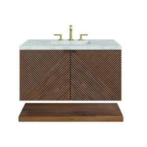 Marcello 36" Single Vanity, Chestnut