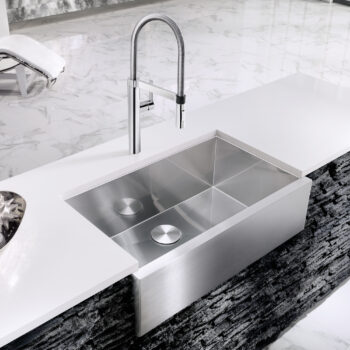 Blanco Precision R0 32" Super Single Bowl Apron-Front Stainless Steel Farmhouse Sink - Image 3