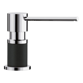 Blanco Lato Soap Dispenser - Chrome/Coal Black