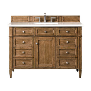 Brittany 48″ Single Vanity, Saddle Brown