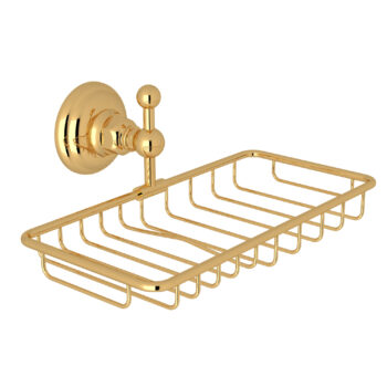 ROHL Soap Basket In Italian Brass